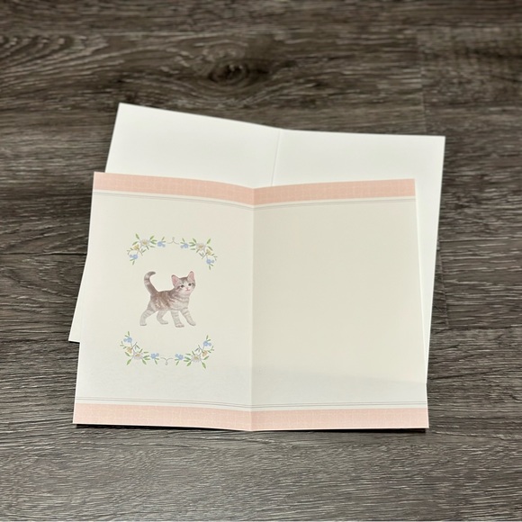 American Shorthair Kitten Birthday Card ❘ Celebrate Card ❘ Happy Birthday Card - Picture 4 of 7